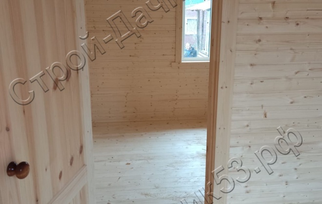 4 Каркасно-щитовой дом Д-25, 6х7м, 42М², Московская область, Можайский район, деревня Никольское (5)